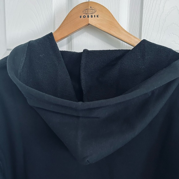 BNWT MEN'S ASICS TIGER HOODIE SWEATSHIRT FULL ZIP BLACK US SIZE SMALL (S) - Picture 7 of 11